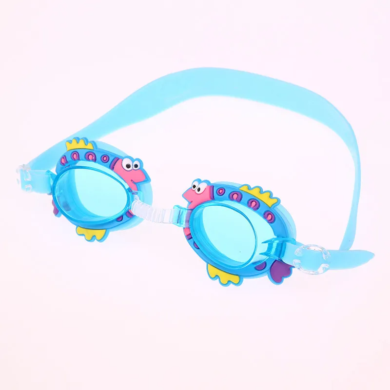 Children Cartoon Cute Waterproof And Anti-Fog Swimming Glasses