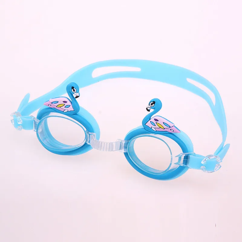 Children Cartoon Cute Waterproof And Anti-Fog Swimming Glasses