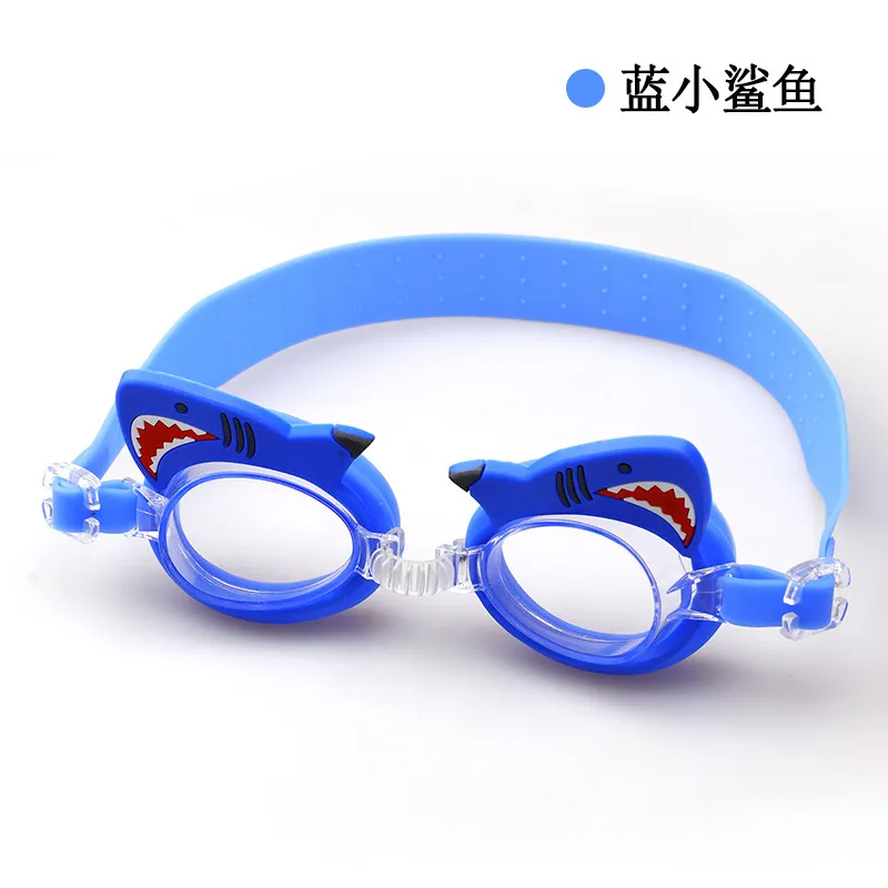 Children Cartoon Cute Waterproof And Anti-Fog Swimming Glasses