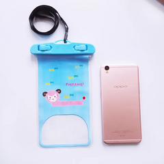 Cartoon Drifting Swimming Mobile Phone Waterproof Bag