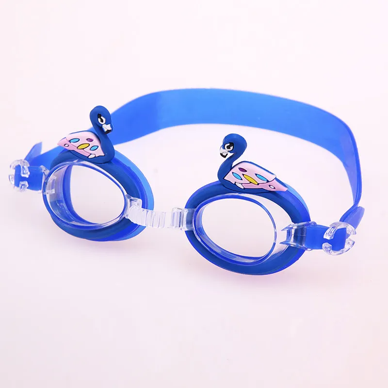 Children Cartoon Cute Waterproof And Anti-Fog Swimming Glasses