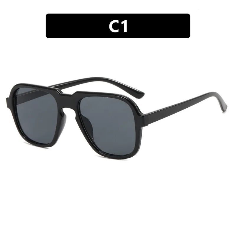 Aviator Sunglasses Fashion Woomen Men Uv-Resistant Polygon Sunglasses