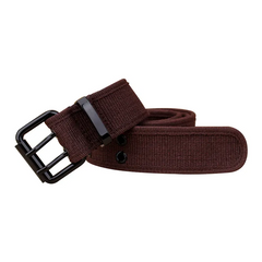 Casual Fashion Men Simple Solid Color Canvas Belt