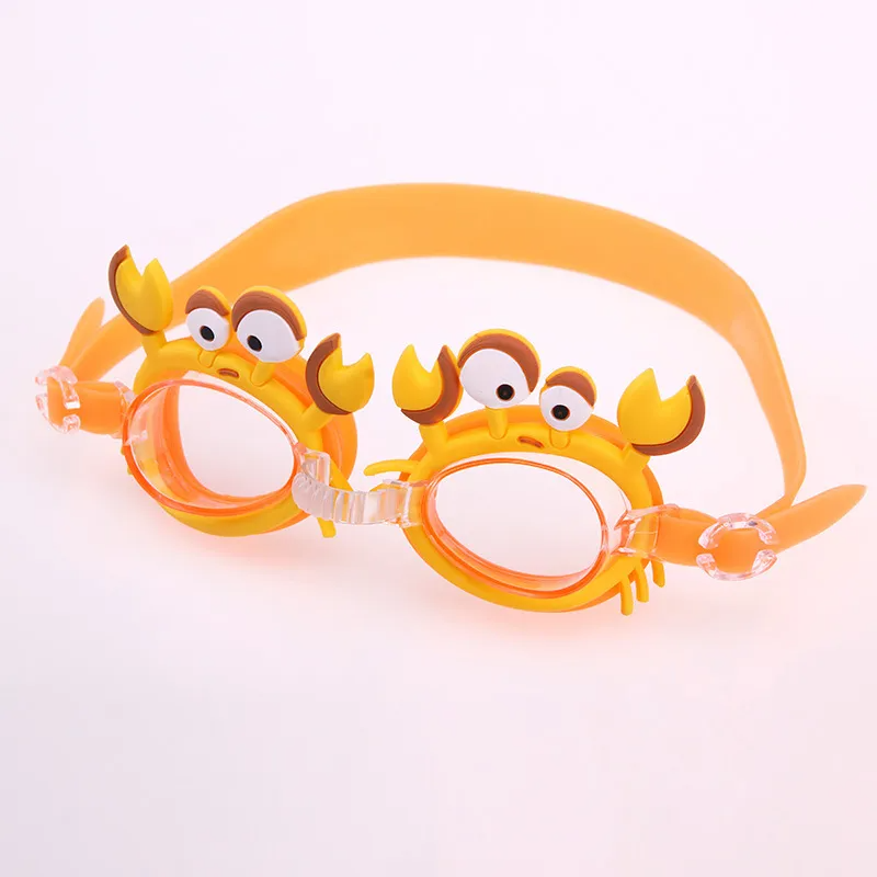 Children Cartoon Cute Waterproof And Anti-Fog Swimming Glasses