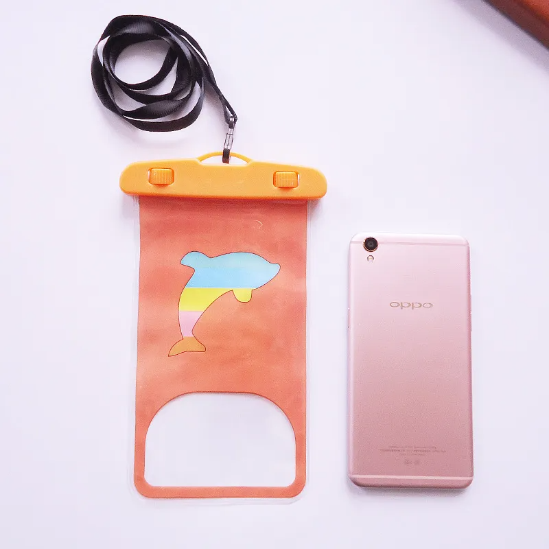 Cartoon Drifting Swimming Mobile Phone Waterproof Bag