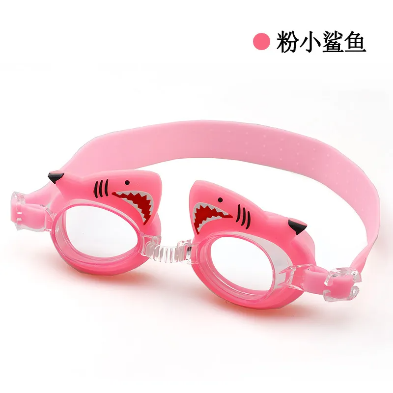 Children Cartoon Cute Waterproof And Anti-Fog Swimming Glasses