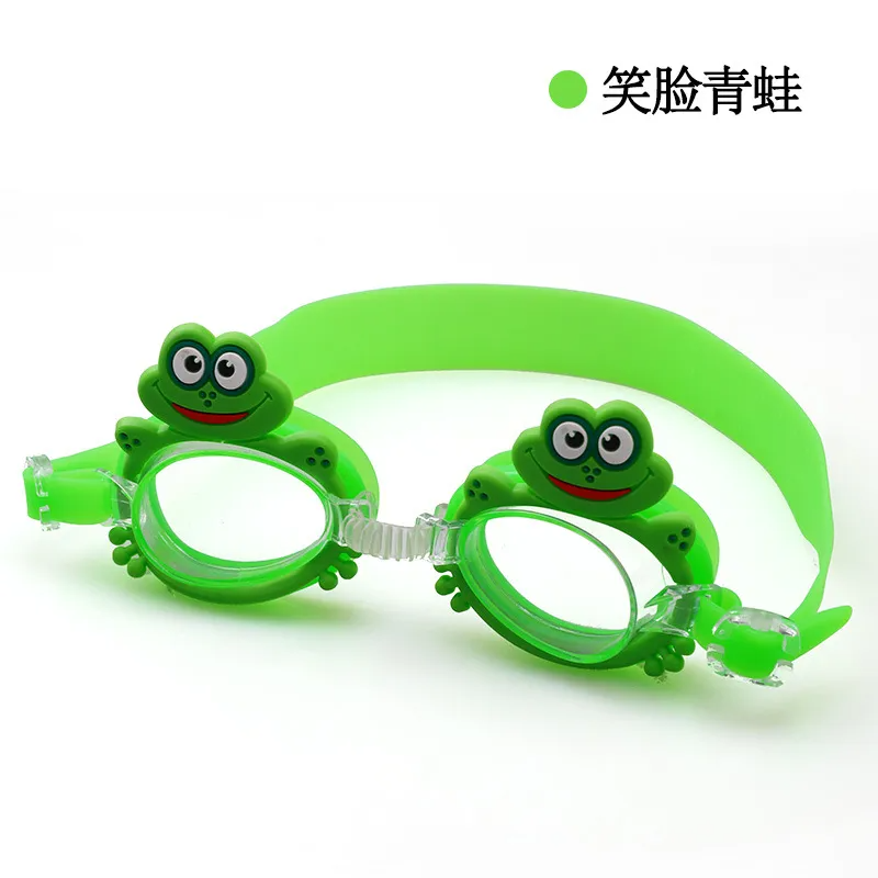 Children Cartoon Cute Waterproof And Anti-Fog Swimming Glasses