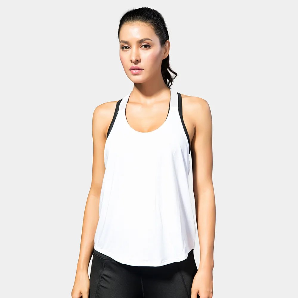 Women'S Fitness Yoga Running T-String Suspenders Quick-Drying Breathable Sports Vest