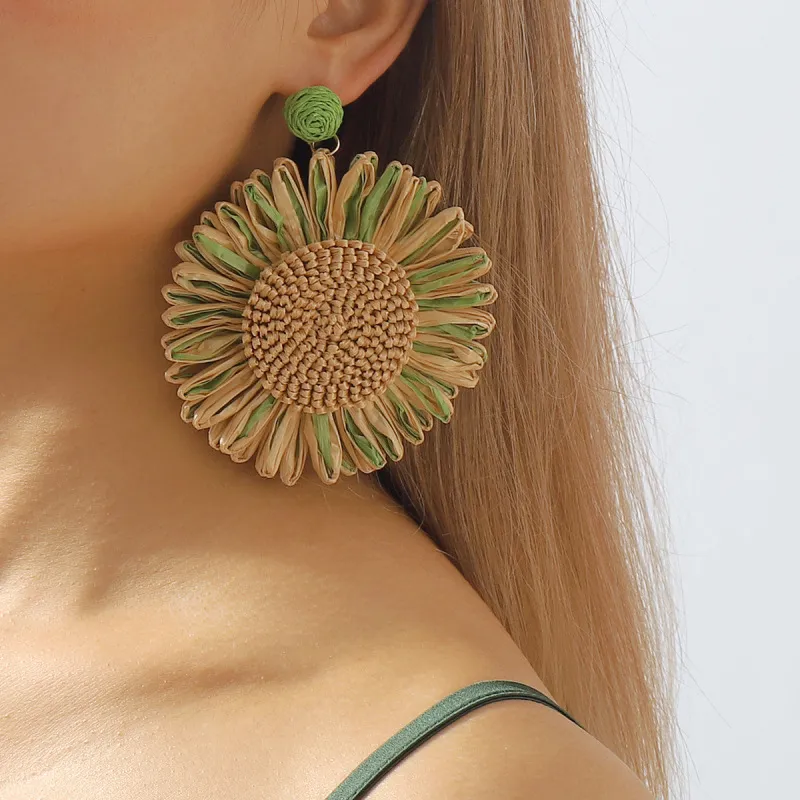 Bohemian Creative Flower Earrings