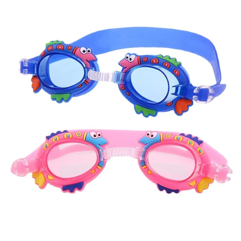 Children Cartoon Cute Waterproof And Anti-Fog Swimming Glasses