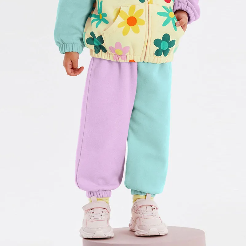 Kids Toddler Big Girls Casual Cute Floral Long Sleeve Zipper Hoodies Pants Sets