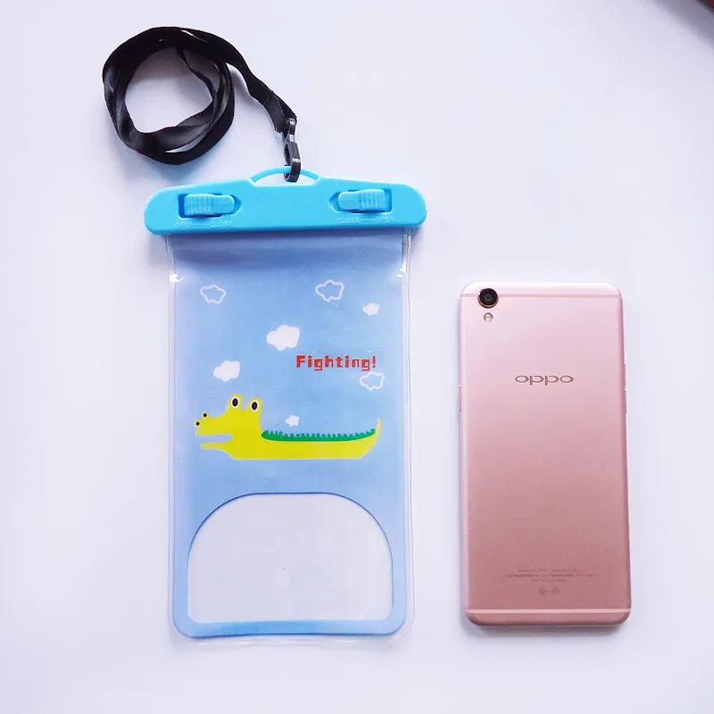 Cartoon Drifting Swimming Mobile Phone Waterproof Bag