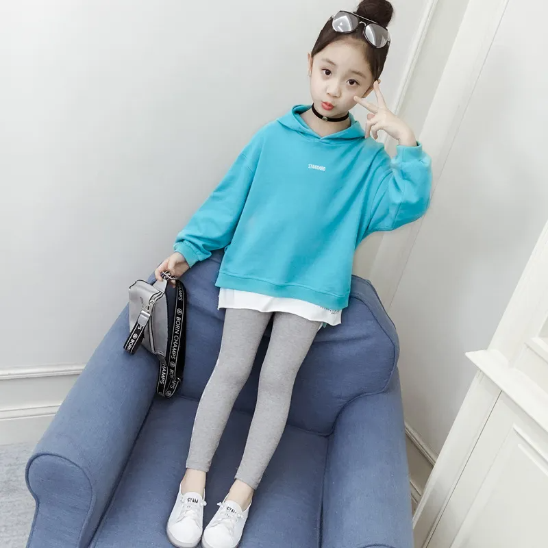 Children Kids Toddler Girls Long Sleeves Hoodies And Leggings 2pcs Set